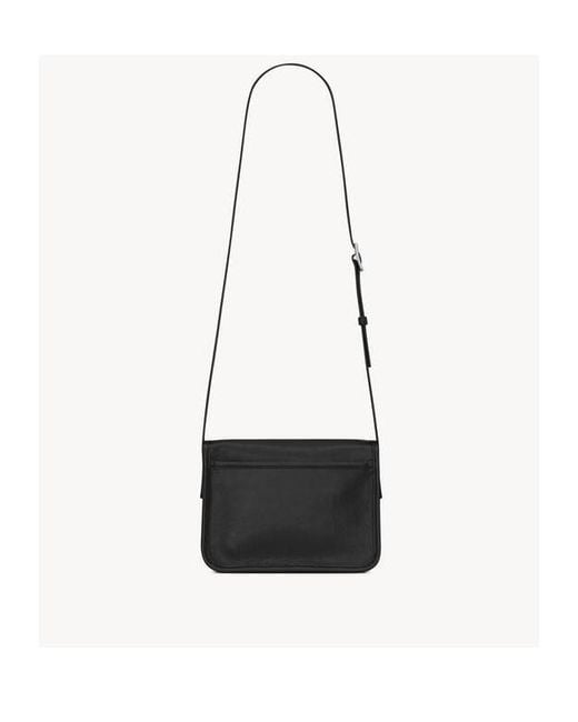 Saint Laurent White Niki Logo Shoulder Bag for men