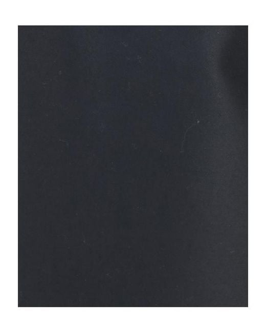 Balenciaga Black Sheer Layered Mini Dress