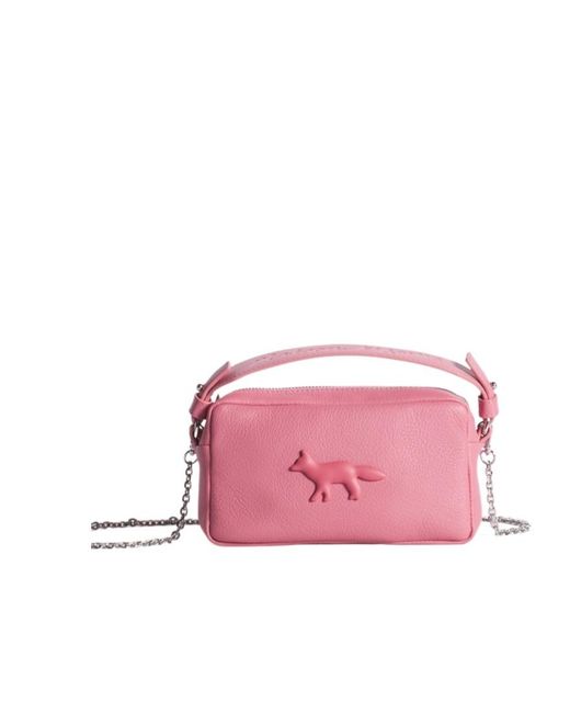 Maison Kitsuné Pink Maison Kitsuné Cloud Tote Bag