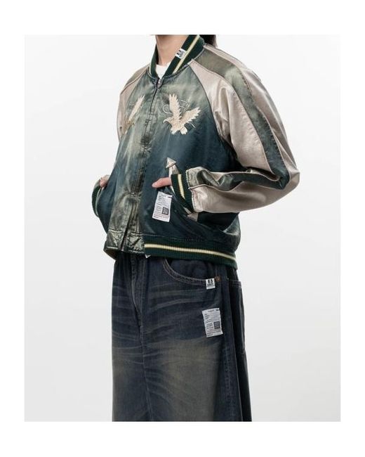 Maison Mihara Yasuhiro Blue Sun Faded Like Souvenir Jacket for men