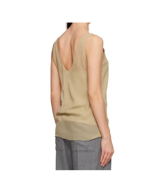 Totême Natural Chiffon Camisole