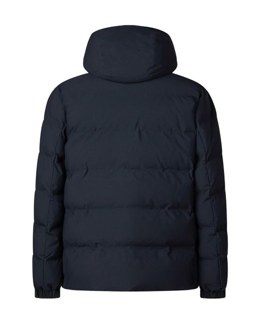 Save The Duck Blue Quilted Puffer Jacket for men