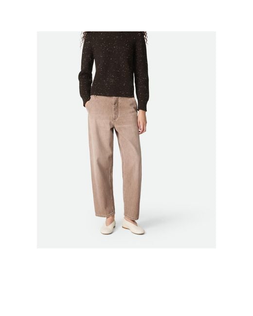 Bottega Veneta White Rosa Ballerina Shoes