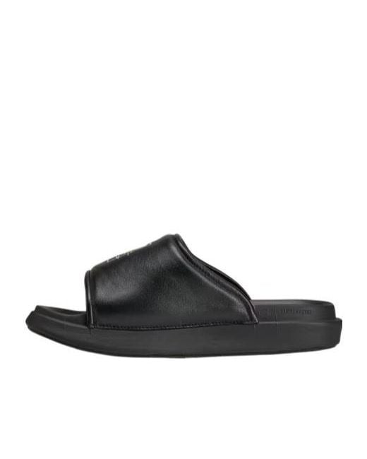 Y-3 Black Ki Slide Flip-Flops for men