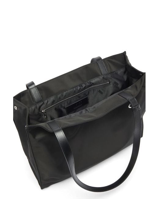 DIESEL Black Logo Plaque Top Handle Bag