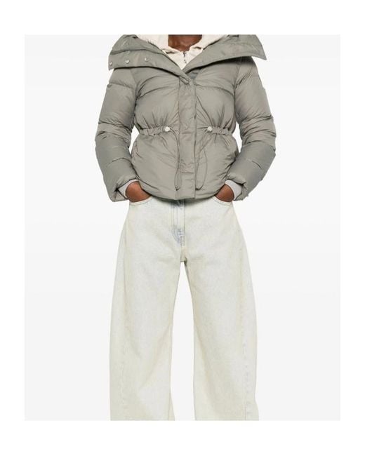 Canada Goose Gray Puffer Jacket 'Mongomery'