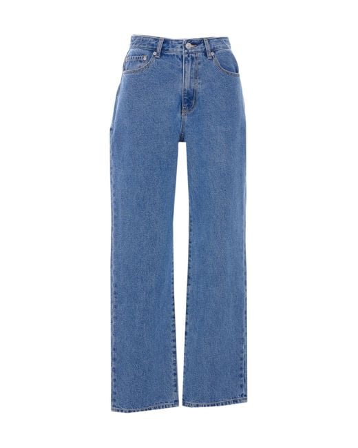 DUNST Blue Essentiel Straight-Leg Jeans