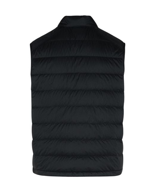 Moncler Black Barthe Down Vest for men
