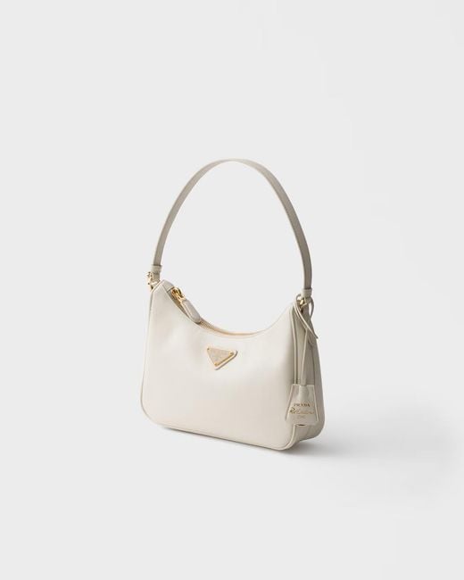 Prada Gray Mini Zippered Handbag