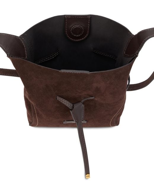 Gianni Chiarini Brown Single-Shoulder Bag With Adjustable Strap