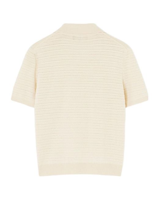 Loro Piana White Touch Royal Lightness Polo Shirt
