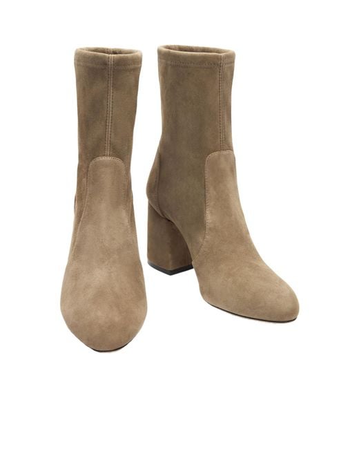 Stuart Weitzman Brown Essentialist Stretch 85