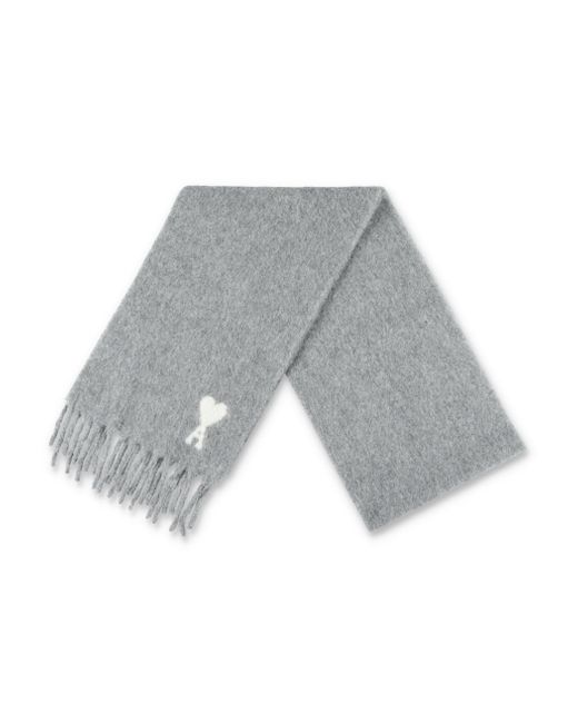 AMI Gray Scarfs for men