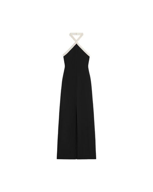 Céline Black Column Dress