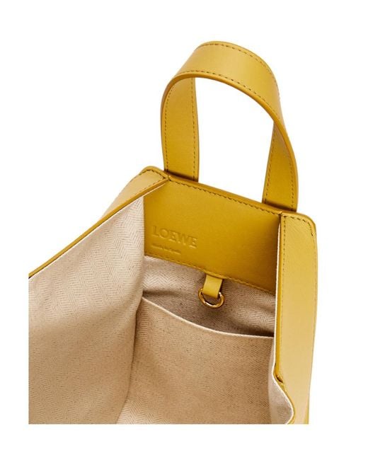 Loewe Yellow Hammock Compact Bag