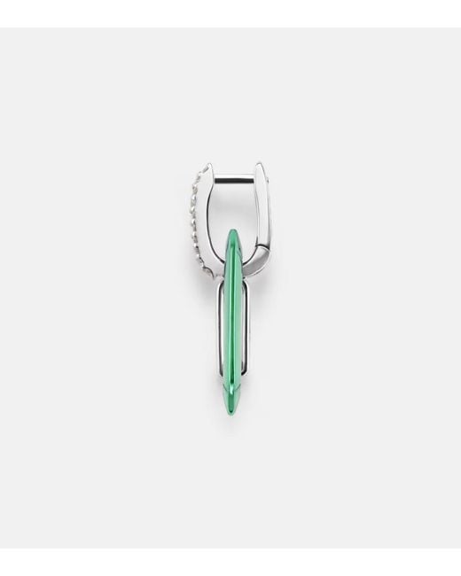 Eera Green Chiara 18Kt And Diamond Single Earring