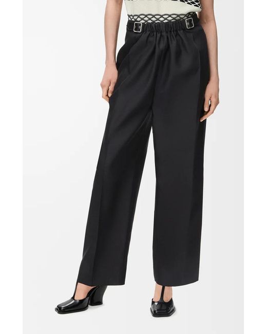 Loewe Black Belted Trousers