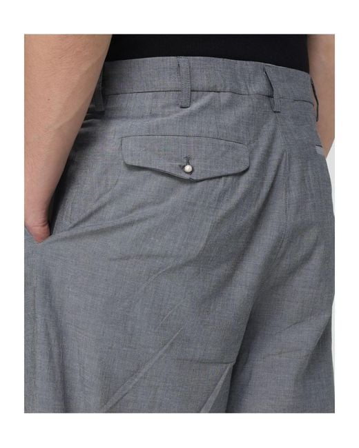 Magliano Gray Pleated Trousers for men