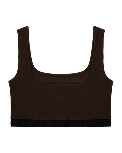 Entire studios Brown Lounge Top