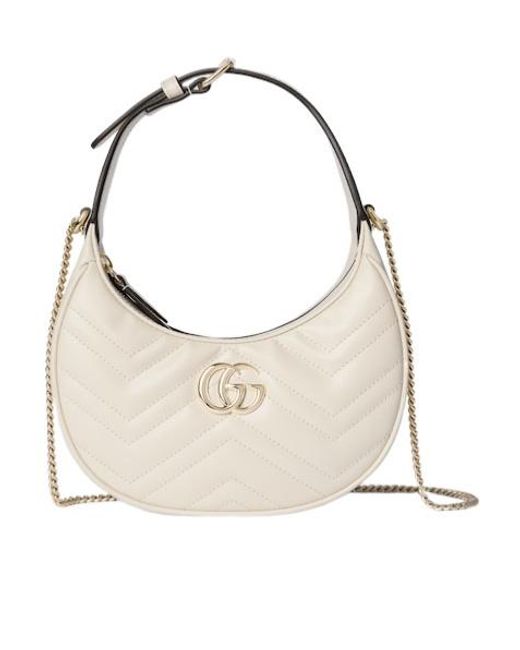 Gucci Natural Gg Marmont 2.0 Mini Shoulder Bag