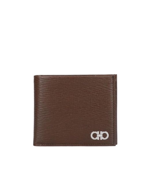 Ferragamo Brown Logo Wallet for men