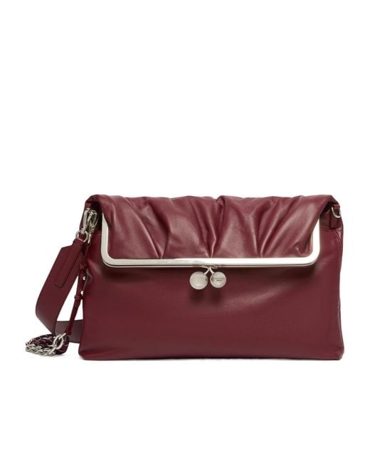Weekend by Maxmara Red Pasticcino Shoulder Bag