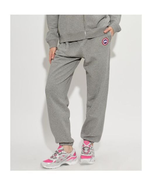 Canada Goose Gray Wander Jogger Pants