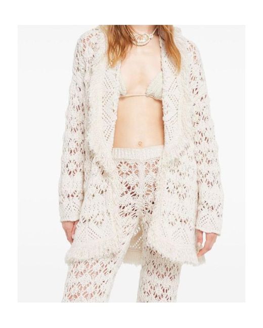 Alanui White Lagoon Romance Cardigan