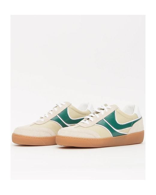 Dries Van Noten Green Round-Headed Low-Top Casual Shoes