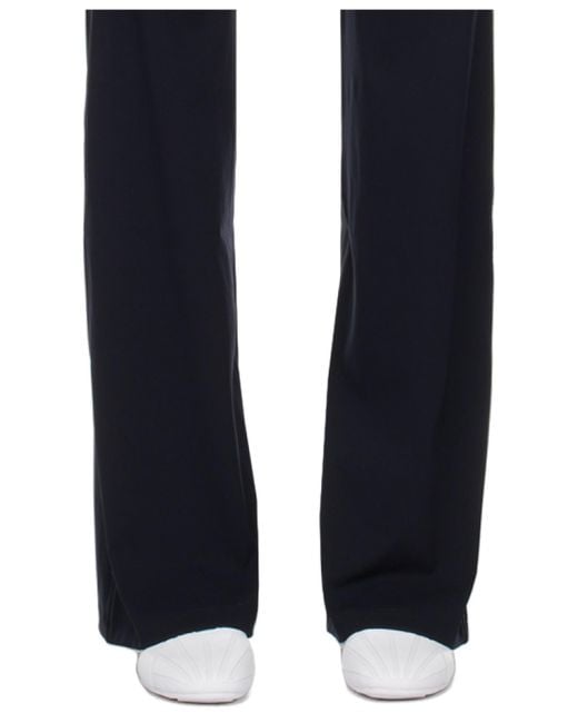 Balenciaga Blue Flared Slim Pants