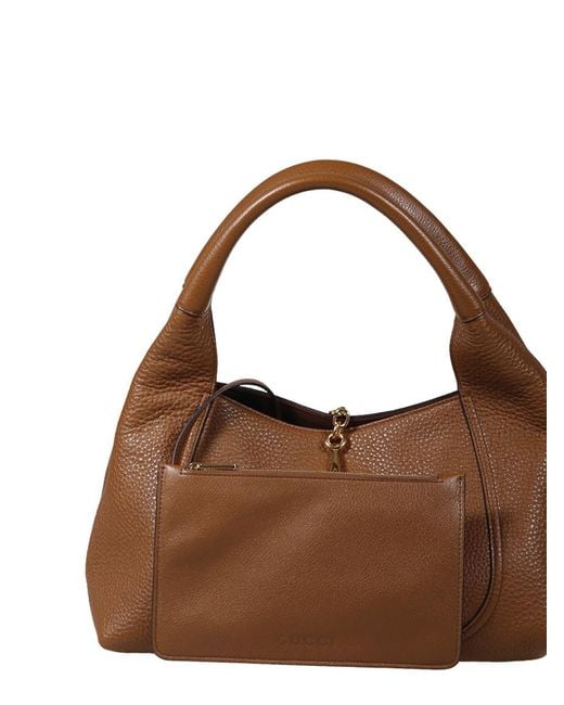 Gucci Brown Softbit Shoulder Bag