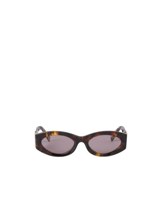 Miu Miu White Miu Glimpse Sunglasses for men