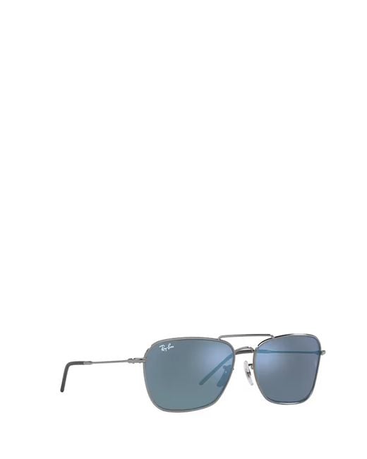 Ray-Ban Blue Caravan Reverse Sunglasses for men