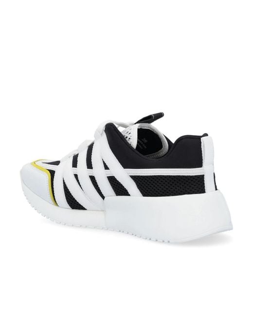 Roger Vivier White Viv' Go Lace Up Sneakers