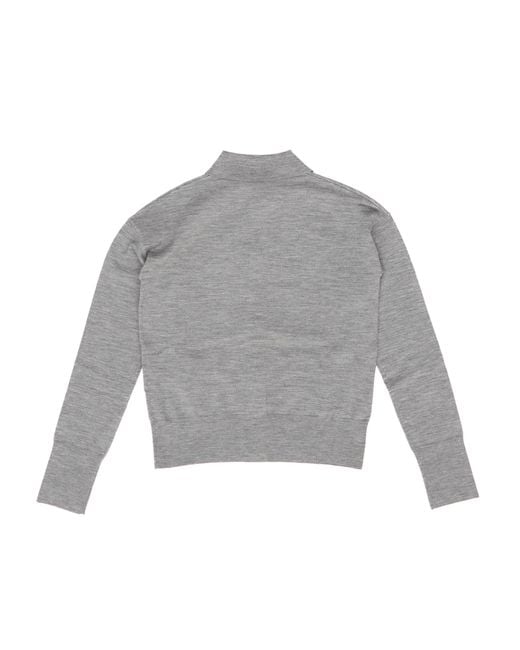 Max Mara Gray Medeola Knitted Cardigan