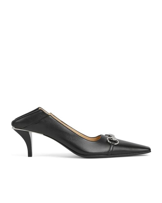 Gucci Black Vittoria Pumps