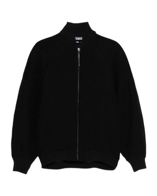 Jacquemus Black Long Sleeved Zip-Up Jacket