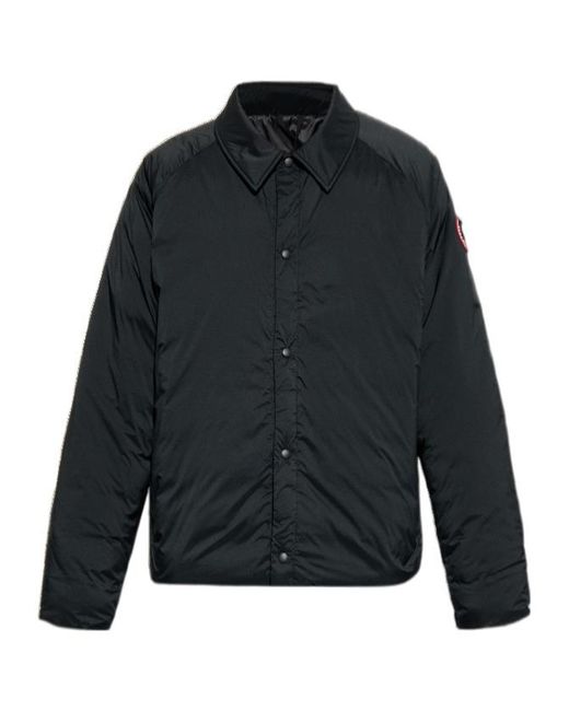 Canada Goose Blue Long-Sleeved Down Jacket for men