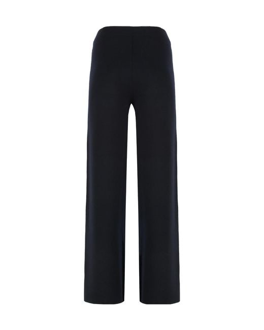 P.A.R.O.S.H. Black P.A.R.O..H. Elasticized Waist Straight Pants