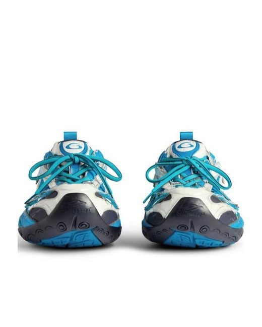 Balenciaga Blue Soleless Sneakers for men