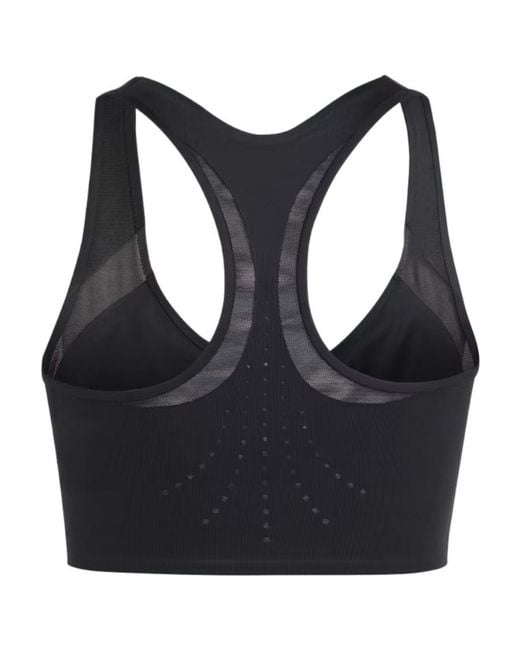 Adidas By Stella McCartney Black Truepurpose Power Impact Training Medium-Support Bra