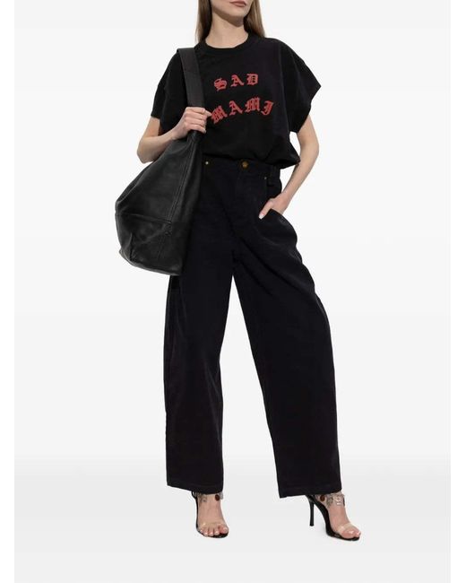 Willy Chavarria Black Label Denim Trousers