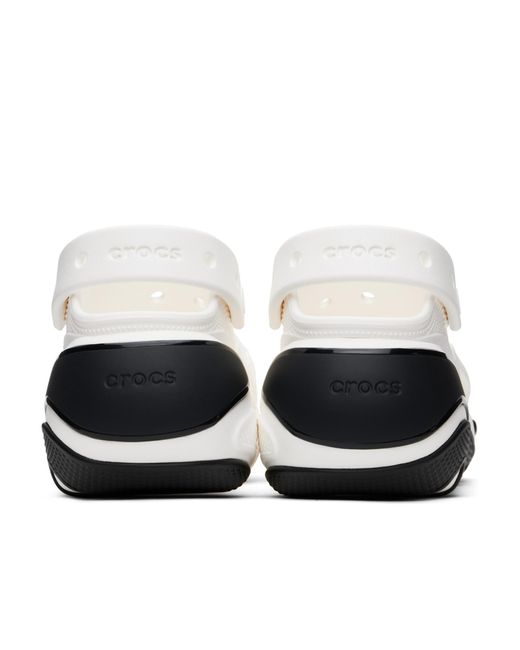 CROCSTM White Round Toe Casual Shoes