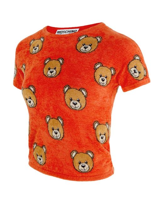 Moschino Red Logo T-Shirt
