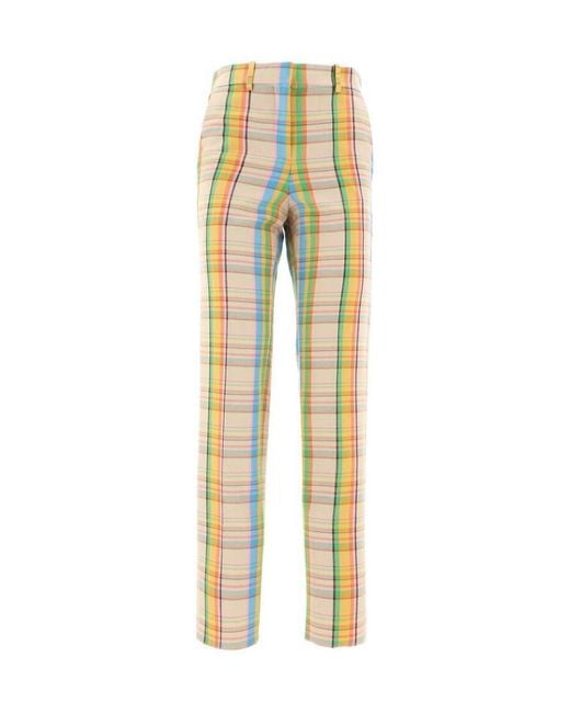 Loewe Multicolor Tartan Pants