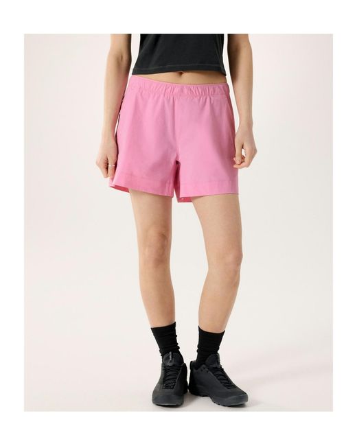 Arc'teryx Pink Sinsola Short 5'