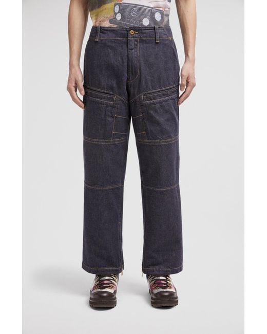 Moncler Blue X Mercedes-Benz By Nigo Jeans for men