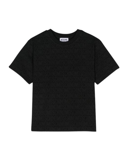 Moschino Black Open-Necked Shirt for men