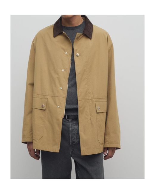 The Row Natural Frank Cotton Jacket for men