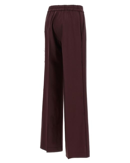 Gianluca Capannolo Purple Laura Pants